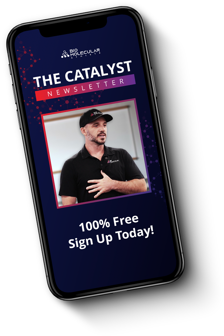 The BioMo newsletter on iPhone